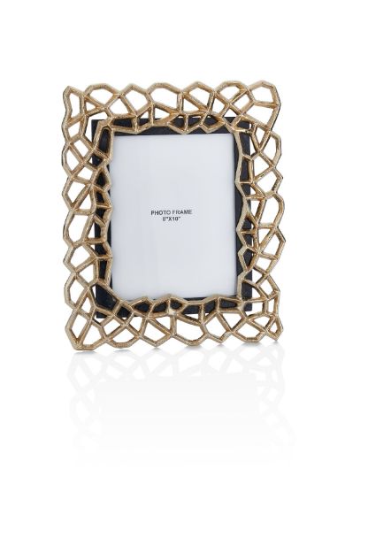 Pıllar Antik Gold Siyah Metal Çerçeve Büyük resmi